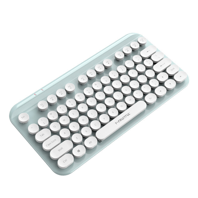 Discover the Mini 2.4G Punk Wireless Keyboard
